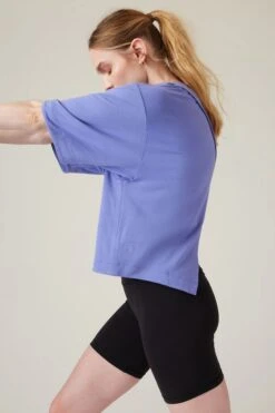 Athleta Grey Bliss Crew Neck Sweat Top-Gris -Tienda Barata Deporte Q39664s3