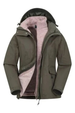 Mountain Warehouse Green Thunderstorm 3-in-1 Womens Jacket 11 Mountain Warehouse Green Thunderstorm 3-in-1 Womens Jacket -Tienda Barata Deporte Q41358