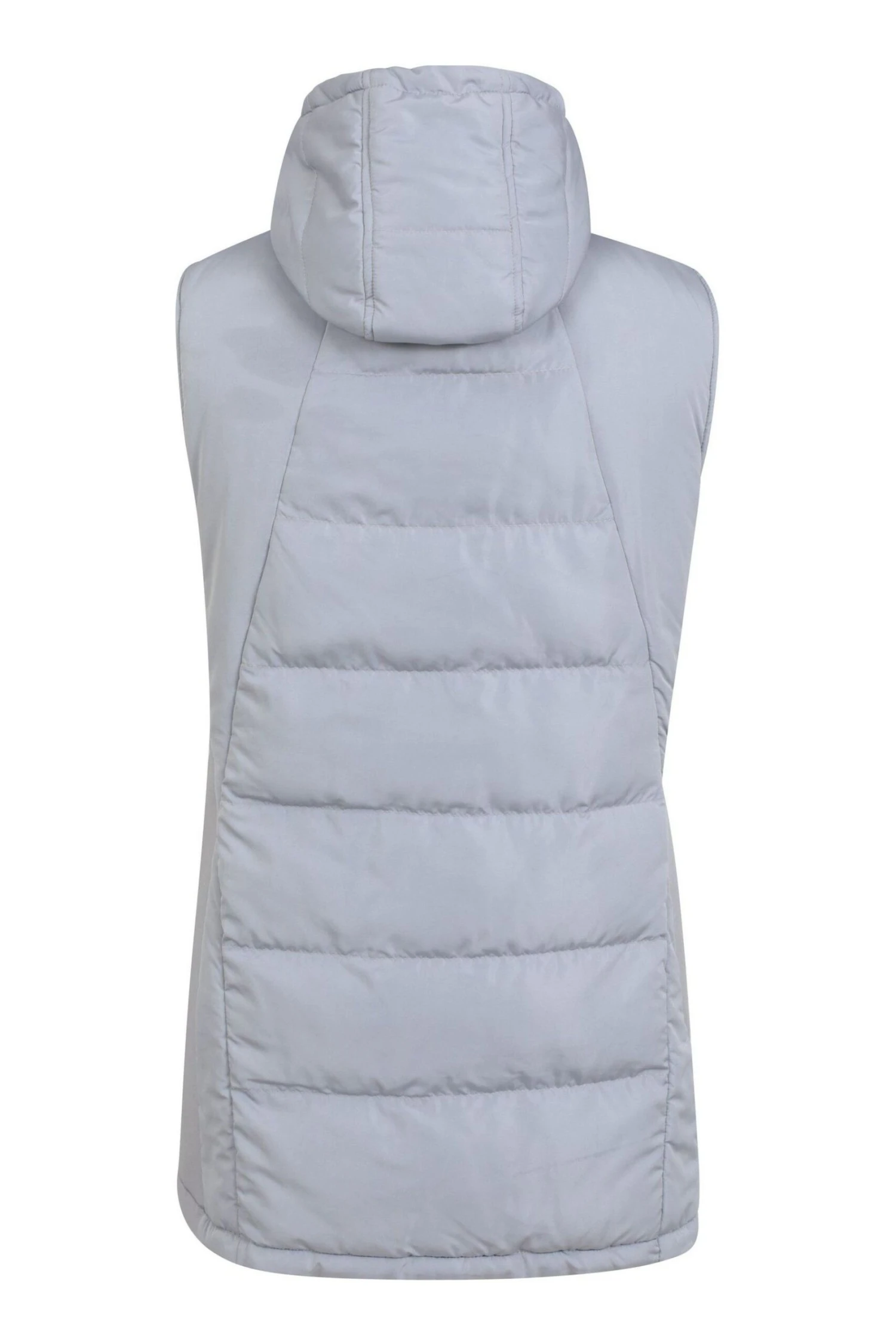 Mountain Warehouse Grey Saturn Womens Longline Padded Gilet 2 Mountain Warehouse Grey Saturn Womens Longline Padded Gilet - Imagen 2
