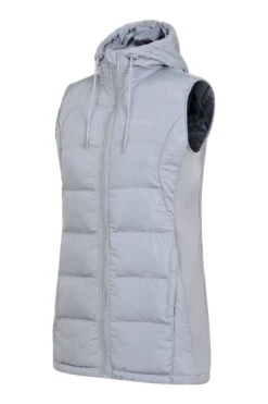 Mountain Warehouse Grey Saturn Womens Longline Padded Gilet 10 Mountain Warehouse Grey Saturn Womens Longline Padded Gilet -Tienda Barata Deporte Q41366s4