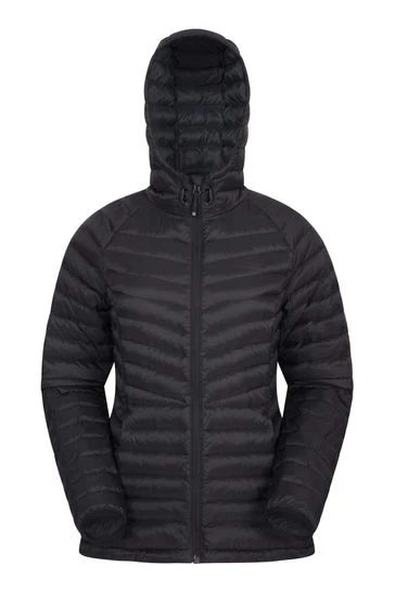 Mountain Warehouse Black Skyline Womens Hydrophobic Down Jacket 6 Mountain Warehouse Black Skyline Womens Hydrophobic Down Jacket - Imagen 6
