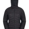 Mountain Warehouse Black Skyline Womens Hydrophobic Down Jacket