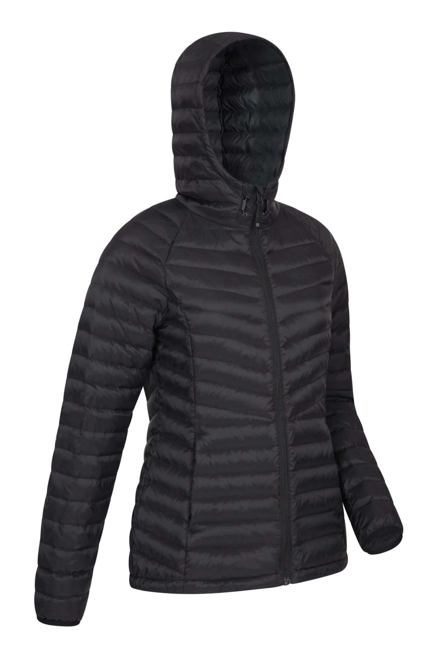 Mountain Warehouse Black Skyline Womens Hydrophobic Down Jacket 2 Mountain Warehouse Black Skyline Womens Hydrophobic Down Jacket - Imagen 2
