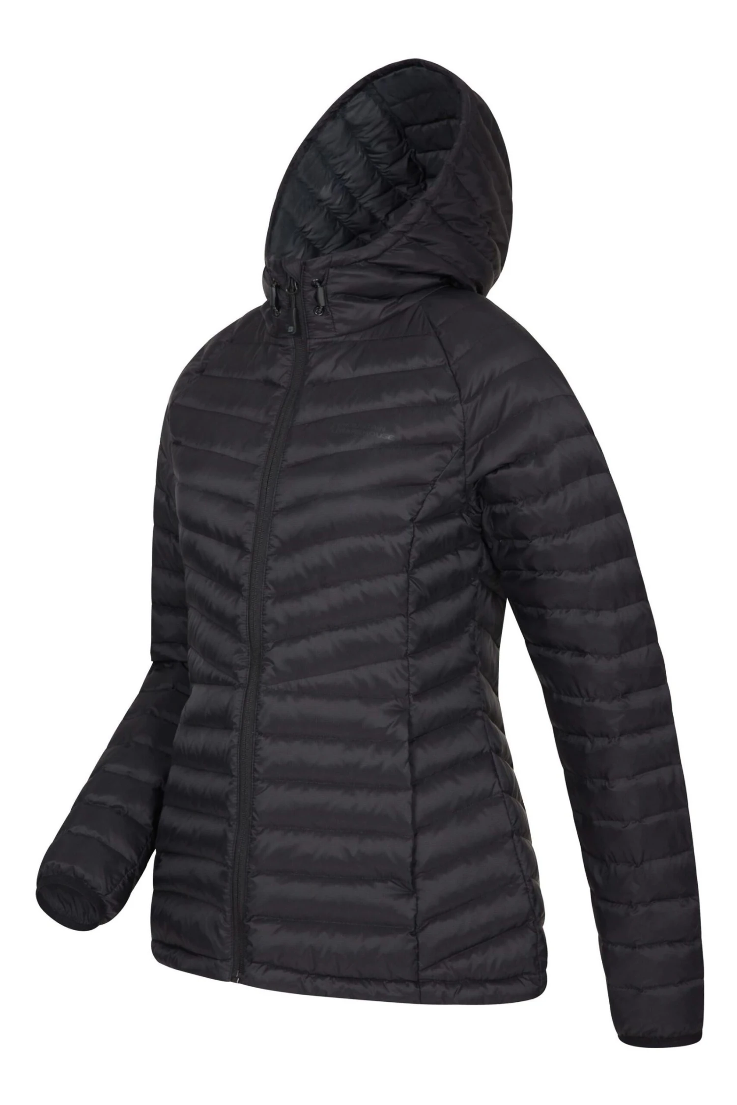 Mountain Warehouse Black Skyline Womens Hydrophobic Down Jacket 3 Mountain Warehouse Black Skyline Womens Hydrophobic Down Jacket - Imagen 3