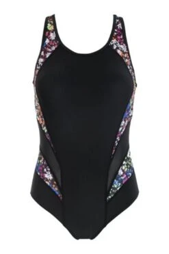 Pour Moi Black Floral Energy Chlorine Resistant Swimsuit-Negro Floral -Tienda Barata Deporte R23672