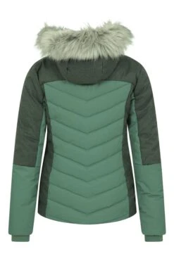 Mountain Warehouse Green Pyrenees Womens Padded Ski Jacket -Tienda Barata Deporte R96141s3