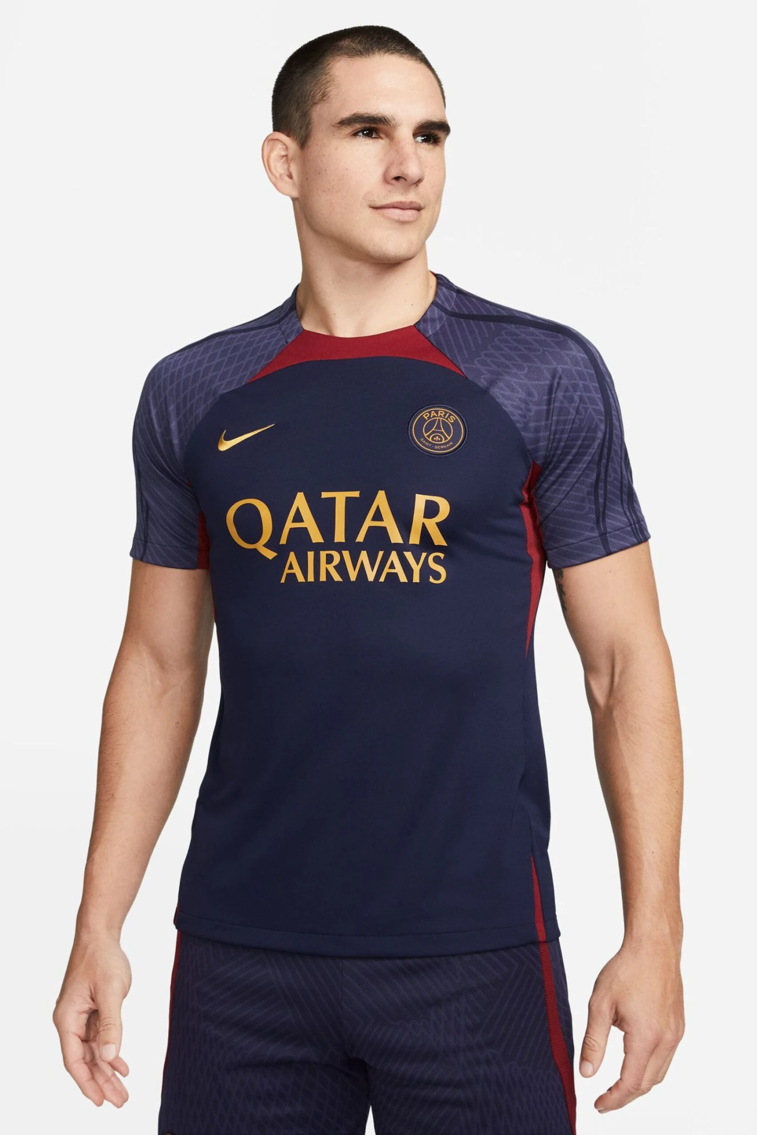 Nike Blue Paris Saint Germain Strike Dri Fit Knit Football Top 1 Nike Blue Paris Saint Germain Strike Dri Fit Knit Football Top