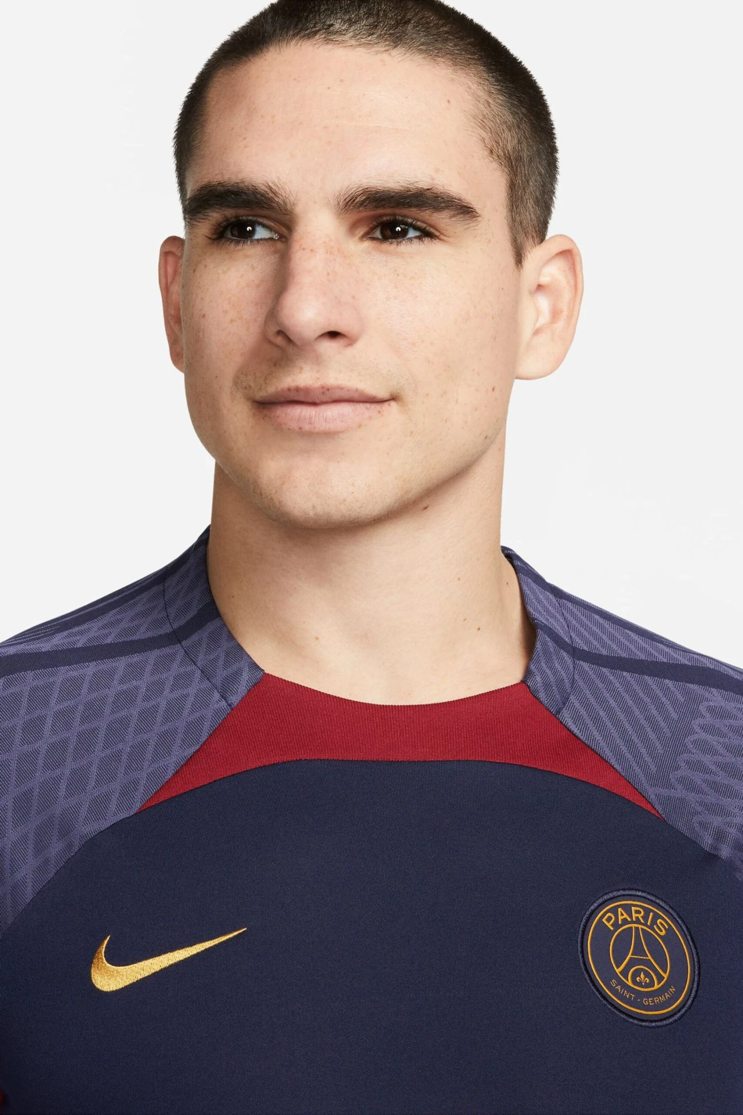 Nike Blue Paris Saint Germain Strike Dri Fit Knit Football Top 4 Nike Blue Paris Saint Germain Strike Dri Fit Knit Football Top - Imagen 4