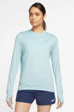 Nike Blue Dri-FIT Element Crew Neck Sweat Top -Tienda Barata Deporte T15512