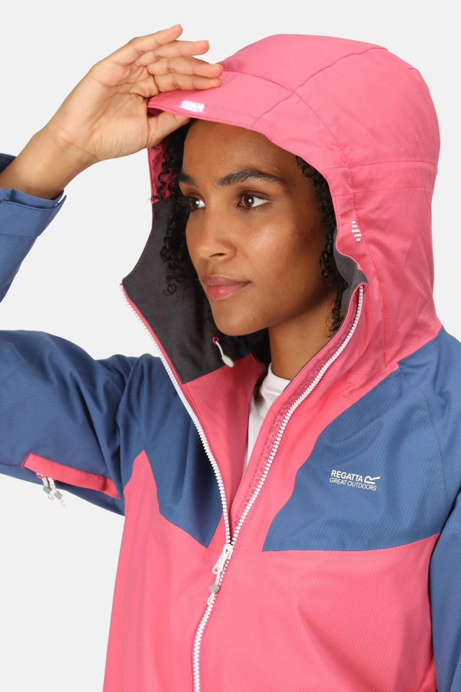 Regatta Pink Raddick Waterproof Jacket 4 Regatta Pink Raddick Waterproof Jacket - Imagen 4