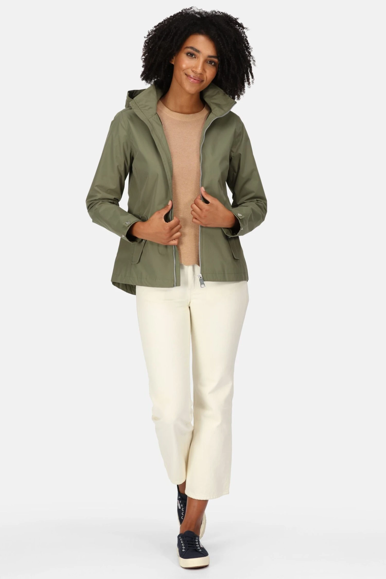 Regatta Green Laiyah Waterproof Jacket 1 Regatta Green Laiyah Waterproof Jacket