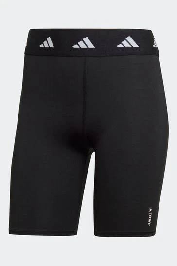 Adidas Black Techfit Bike Short Base Layer Leggings 7 Adidas Black Techfit Bike Short Base Layer Leggings - Imagen 7