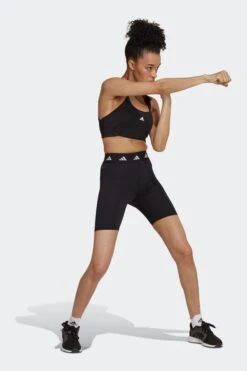 Adidas Black Techfit Bike Short Base Layer Leggings