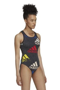 Adidas Grey Essentials Logo Bodysuit -Tienda Barata Deporte T51804s3