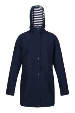 Regatta Giovanna Fletcher Blakesleigh Longline Waterproof Jacket-Azul -Tienda Barata Deporte T56429