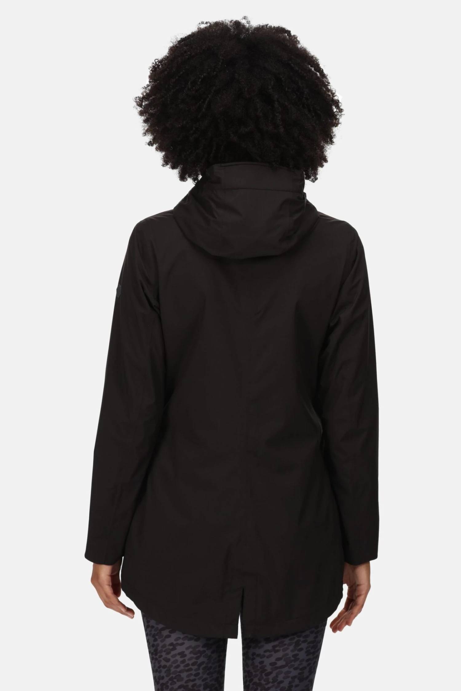 Regatta Womens Pulton II Black Waterproof Jacket 2 Regatta Womens Pulton II Black Waterproof Jacket - Imagen 2