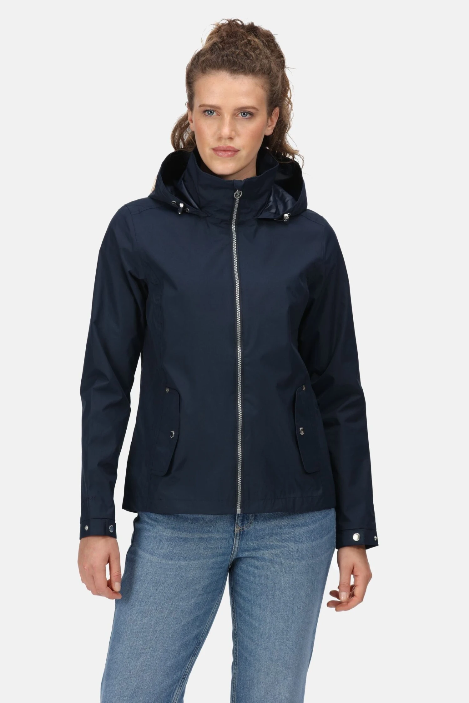 Regatta Blue Laiyah Waterproof Jacket 1 Regatta Blue Laiyah Waterproof Jacket