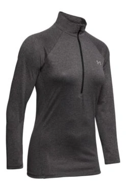 Under Armour Black Tech Half Zip Solid Top-Negro -Tienda Barata Deporte T60610