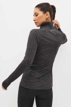 Under Armour Black Tech Half Zip Solid Top-Negro -Tienda Barata Deporte T60610s3