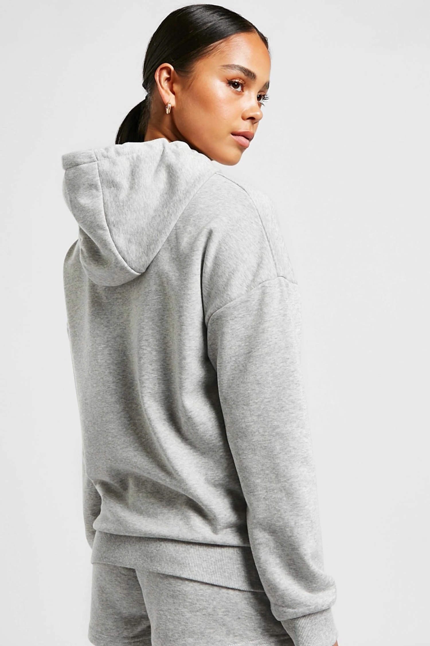ELLE Grey Sport Overhead Hoodie 3 ELLE Grey Sport Overhead Hoodie - Imagen 3