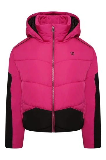 Pink Dare 2b X Next Eventual Hooded Puffer Jacket-Rosa 11 Pink Dare 2b X Next Eventual Hooded Puffer Jacket-Rosa - Imagen 11
