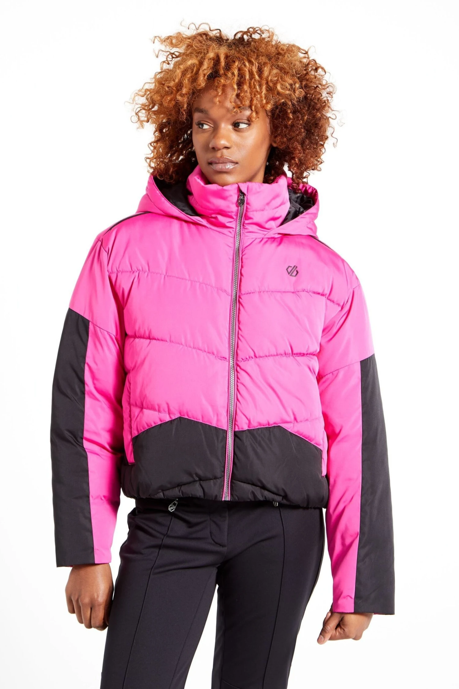 Pink Dare 2b X Next Eventual Hooded Puffer Jacket-Rosa 1 Pink Dare 2b X Next Eventual Hooded Puffer Jacket-Rosa
