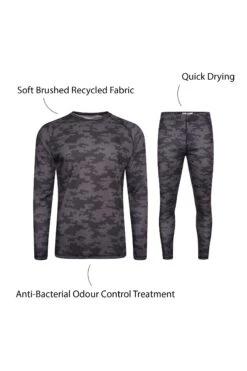 Black Camo Dare 2b X Next Altidudinal Ski Base Layer Set -Tienda Barata Deporte T68910s9