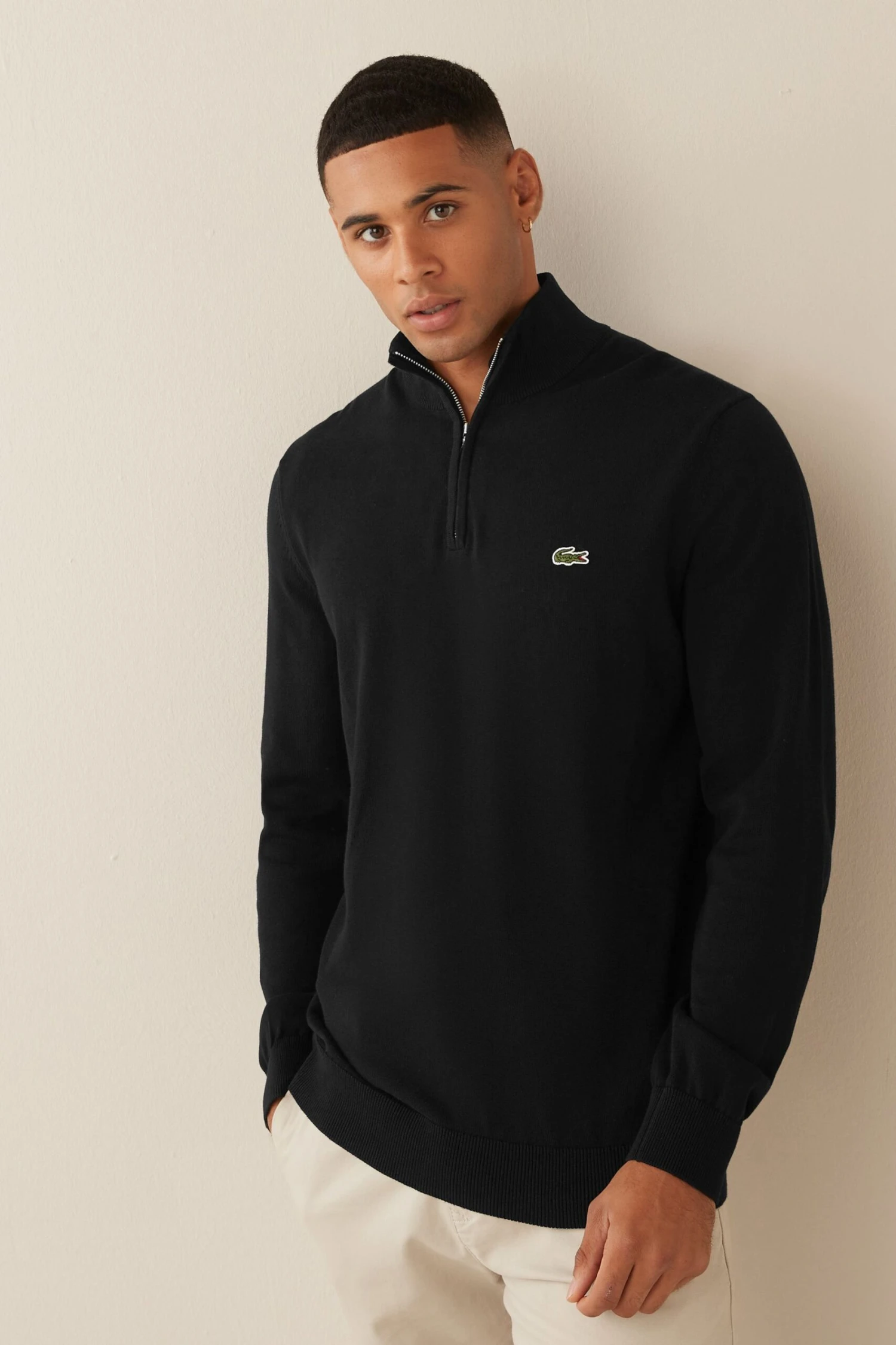 Lacoste Black Jumper 1 Lacoste Black Jumper