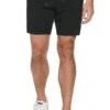 Original Penguin Golf Spced Dyed Pete Embroidered Black Shorts
