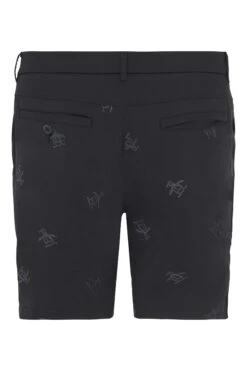 Original Penguin Golf Spced Dyed Pete Embroidered Black Shorts -Tienda Barata Deporte T82338s4
