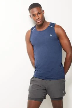 Charcoal Grey Next Active Gym & Training Vest-Gris Antracita