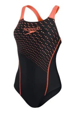Speedo Womens Medley Logo 1 Piece Black Swimsuit -Tienda Barata Deporte U09244s8