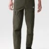 The North Face Mens Green Exploration Reg Tapered Trousers-Verde