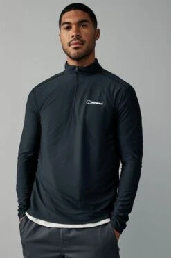Berghaus 24/7 Base Zip Black Sweatshirt 21 Berghaus 24/7 Base Zip Black Sweatshirt -Tienda Barata Deporte U25270