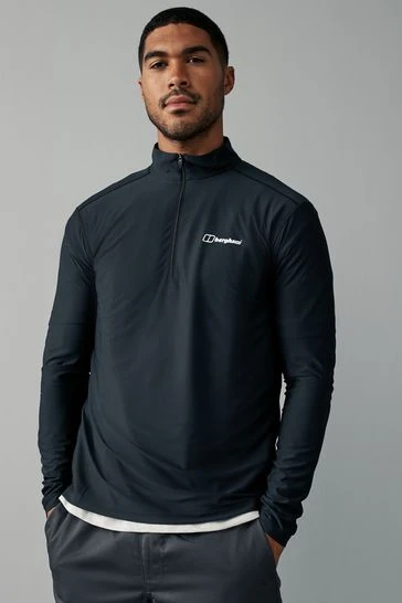 Berghaus 24/7 Base Zip Black Sweatshirt 11 Berghaus 24/7 Base Zip Black Sweatshirt - Imagen 11