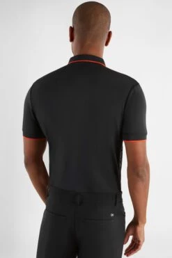 Calvin Klein Golf NYC Print Black Polo Shirt -Tienda Barata Deporte U25897s2