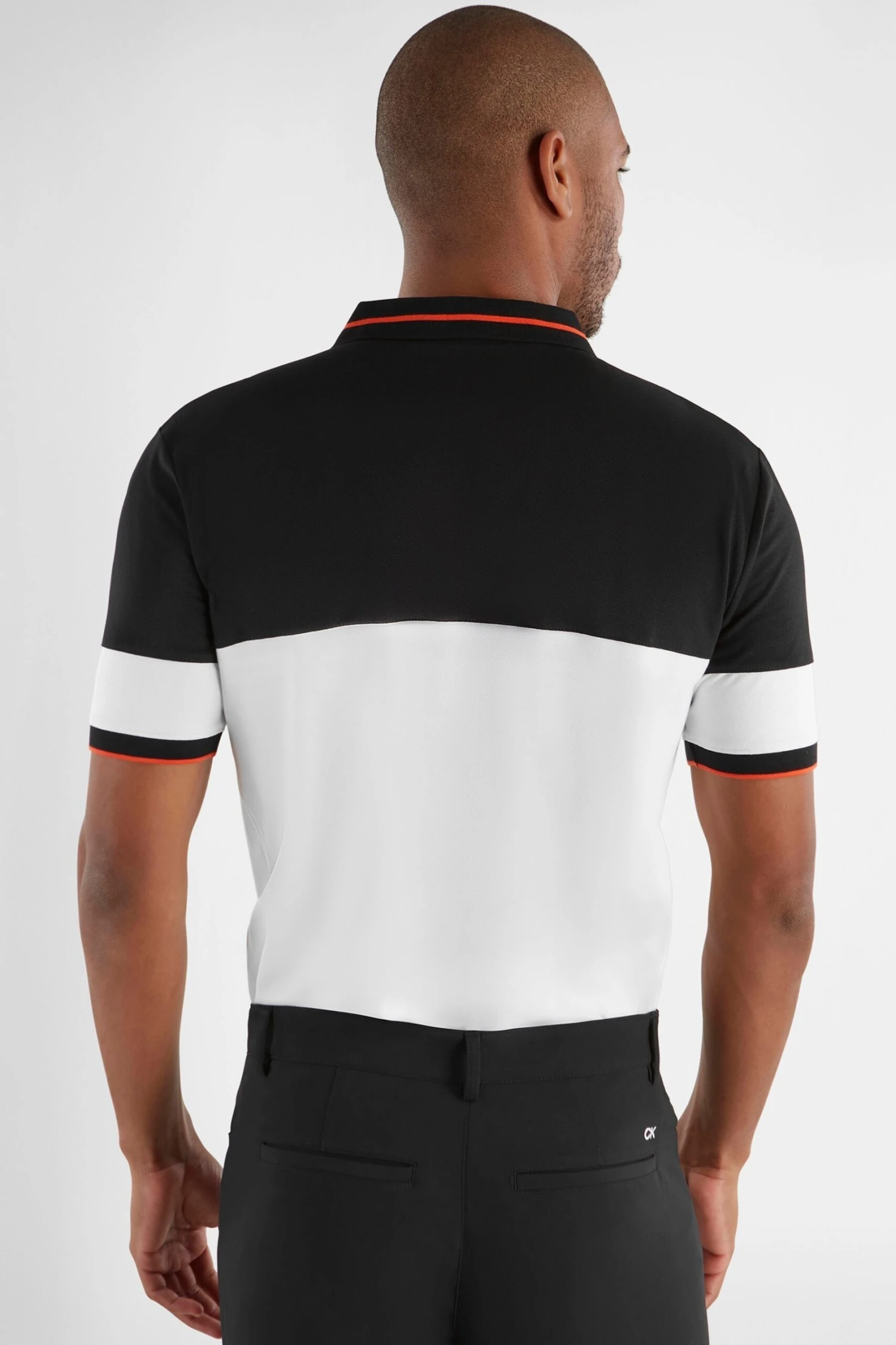 Calvin Klein Golf Marshall White Polo Shirt 2 Calvin Klein Golf Marshall White Polo Shirt - Imagen 2