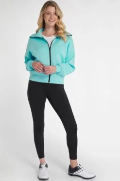 Calvin Klein Golf Blue Relax Full Zip Cropped Mid Layer Jumper 12 Calvin Klein Golf Blue Relax Full Zip Cropped Mid Layer Jumper -Tienda Barata Deporte U28949s3