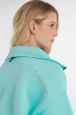 Calvin Klein Golf Blue Relax Full Zip Cropped Mid Layer Jumper 13 Calvin Klein Golf Blue Relax Full Zip Cropped Mid Layer Jumper -Tienda Barata Deporte U28949s4