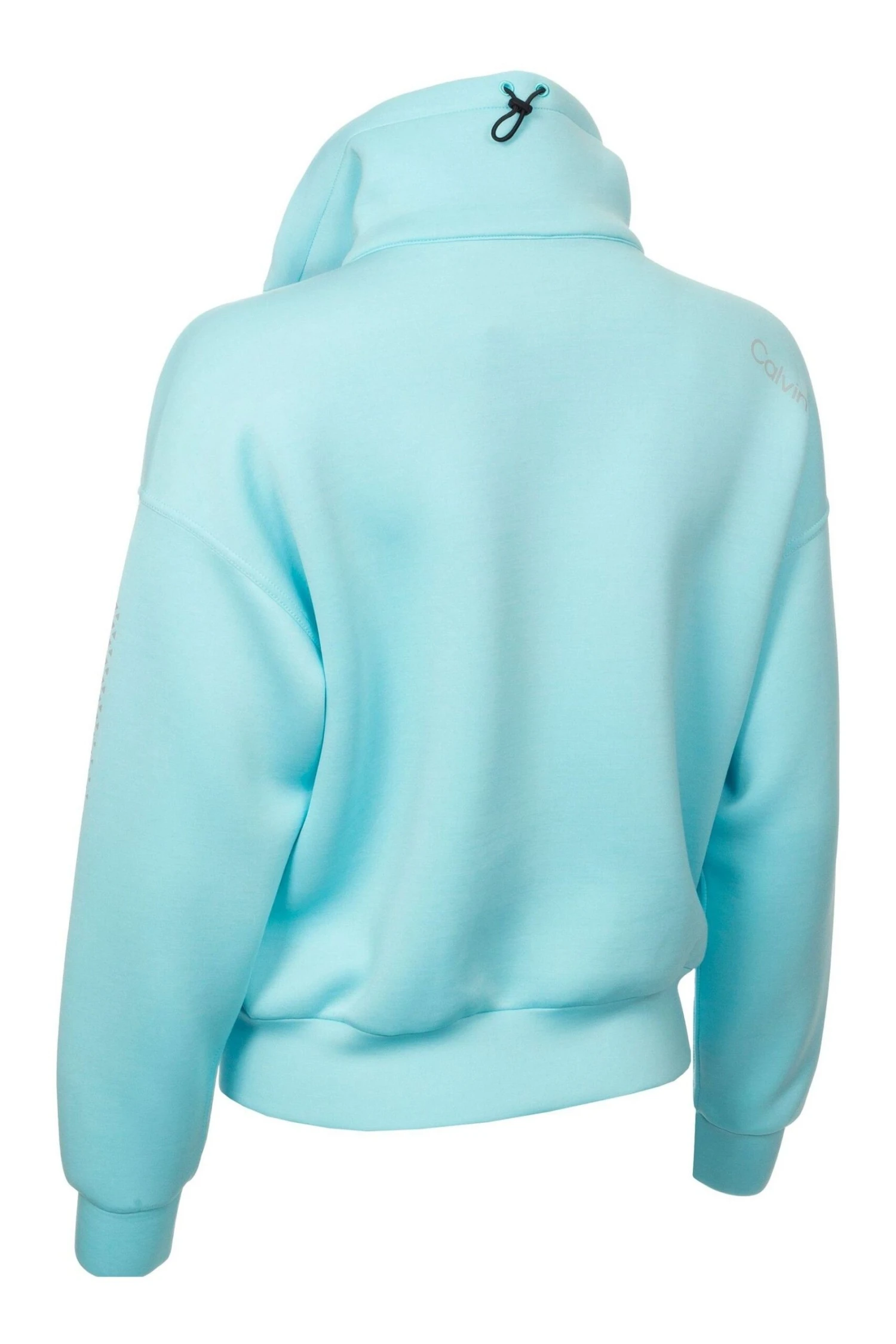 Calvin Klein Golf Blue Relax Full Zip Cropped Mid Layer Jumper 6 Calvin Klein Golf Blue Relax Full Zip Cropped Mid Layer Jumper - Imagen 6