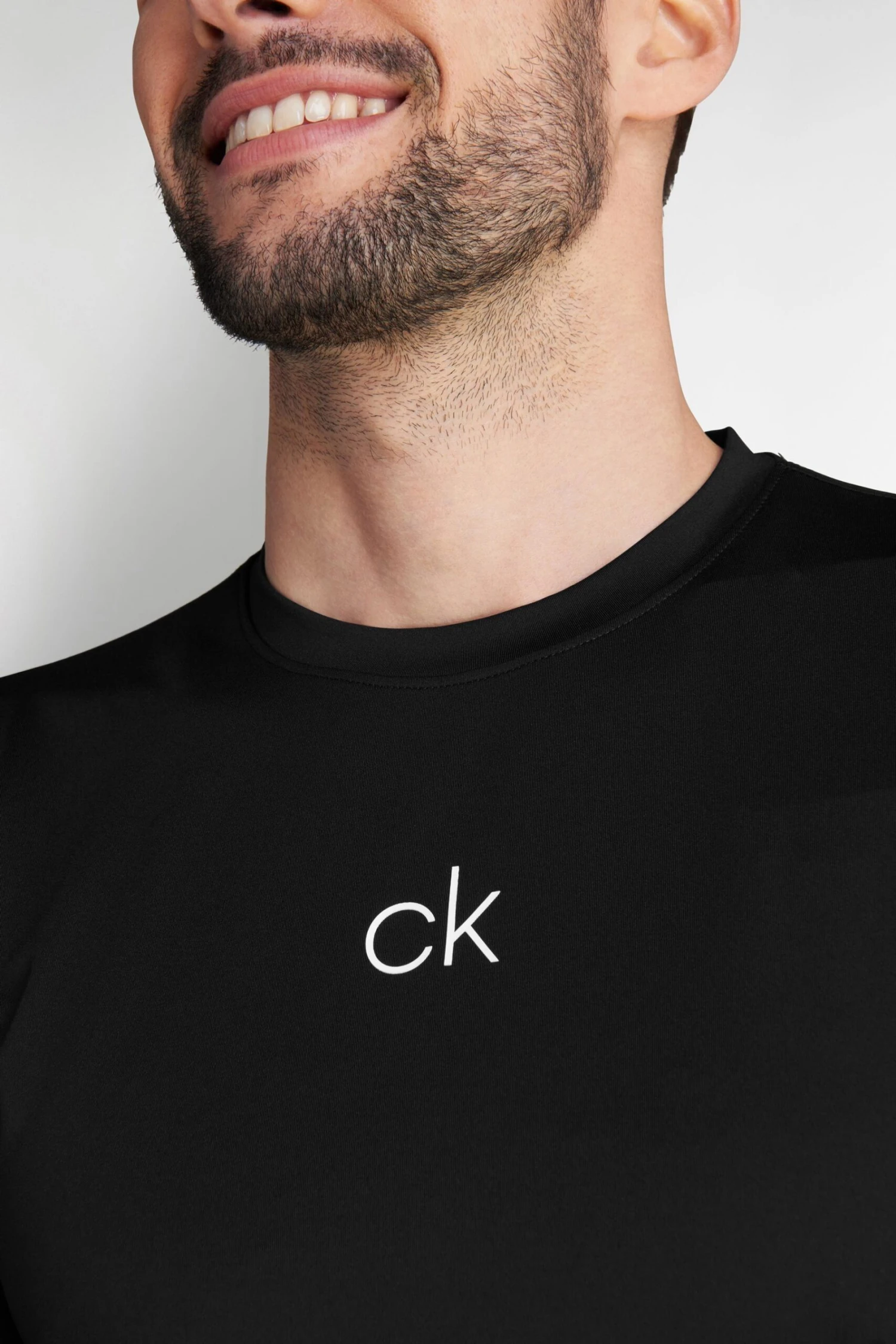 Calvin Klein Golf Black CK Chest Print Sweat Top 5 Calvin Klein Golf Black CK Chest Print Sweat Top - Imagen 5