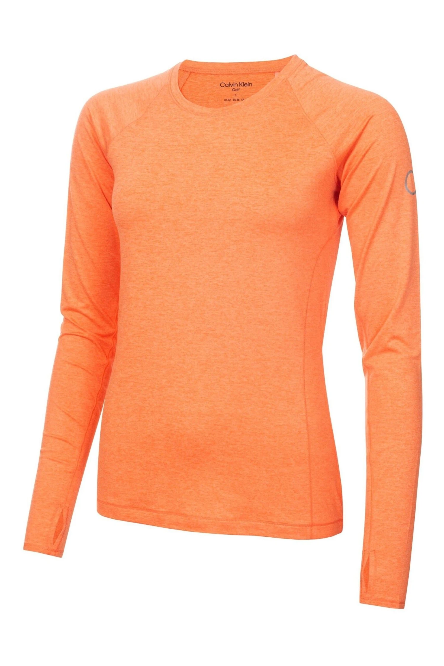 Calvin Klein Golf Orange Relax Long Sleeved T-Shirt 2 Calvin Klein Golf Orange Relax Long Sleeved T-Shirt - Imagen 2