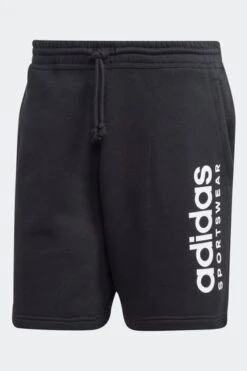 Adidas Black Sportswear All SZN Fleece Graphic Shorts -Tienda Barata Deporte U71961