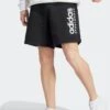 Adidas Black Sportswear All SZN Fleece Graphic Shorts