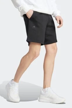 Adidas Black Sportswear All SZN Fleece Graphic Shorts -Tienda Barata Deporte U71961s3