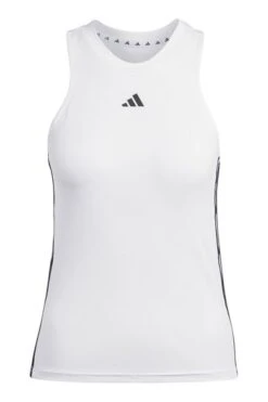 Adidas White Aeroready Train Essentials Regular 3-stripes Vest Top-Blanco -Tienda Barata Deporte U73168