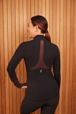 Skechers Black Go Walk Mesh Jacket 5 Skechers Black Go Walk Mesh Jacket -Tienda Barata Deporte U75061s2