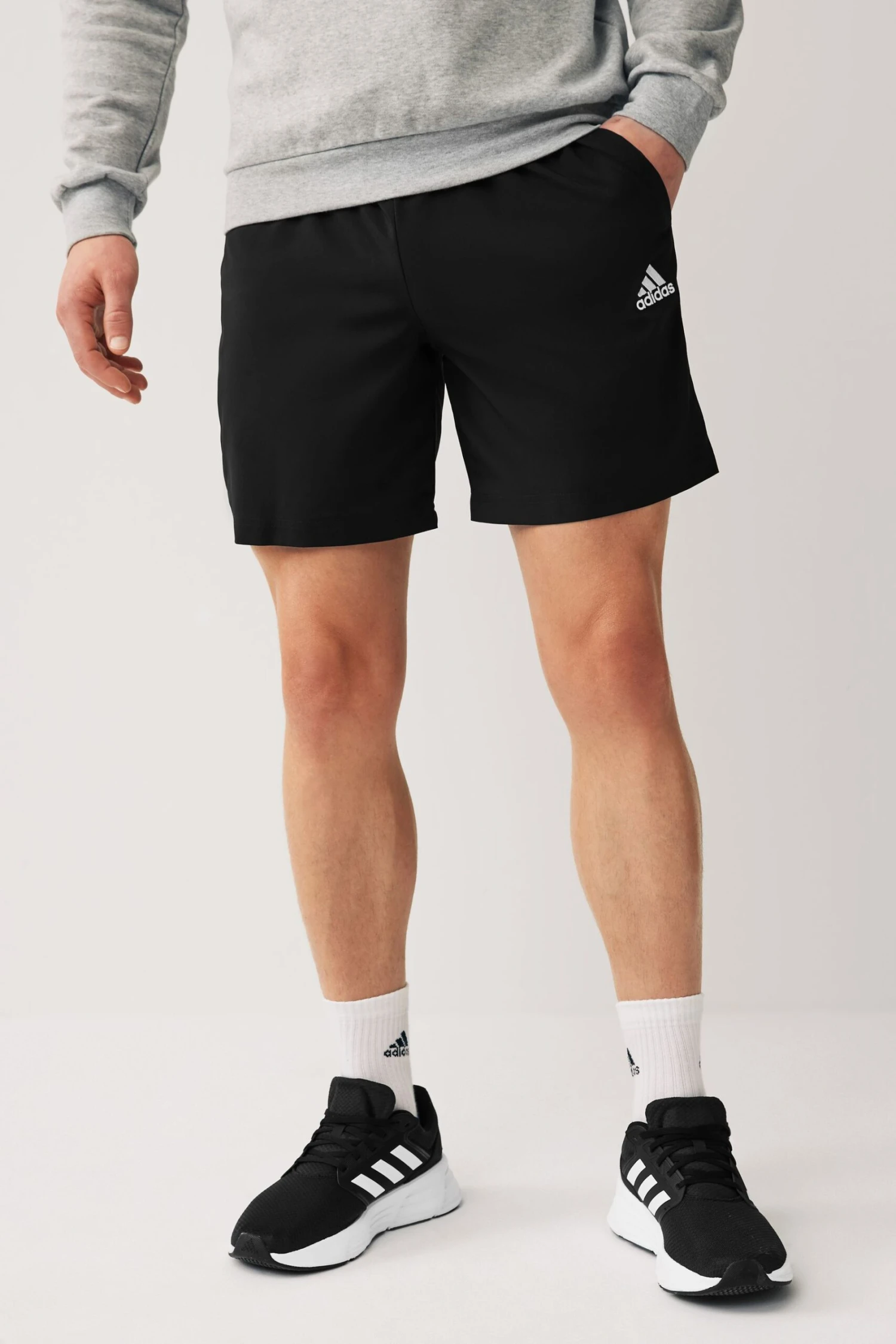 Adidas Black Sportswear AEROREADY Essentials Chelsea Small Logo Shorts 1 Adidas Black Sportswear AEROREADY Essentials Chelsea Small Logo Shorts