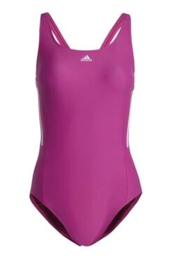 Adidas Black 3-Stripes Swimsuit-Negro -Tienda Barata Deporte U75312