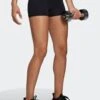 Adidas Black Techfit 3inch Bike Shorts